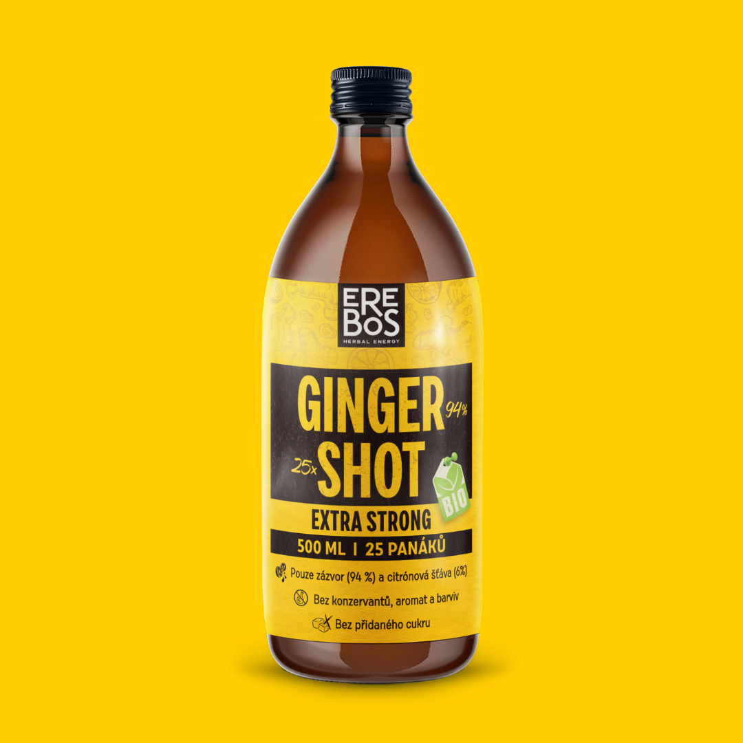 erebos ginger shot zázvorová šťáva 