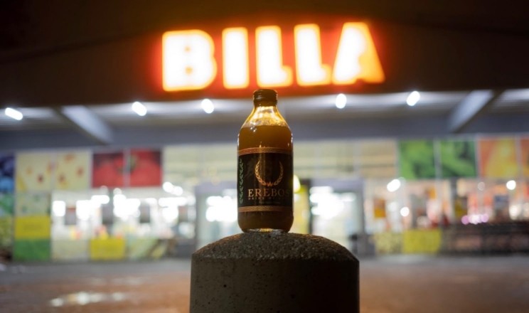 Erebos can be purchased in the Billa retail chain in the Moravian-Silesian Region.